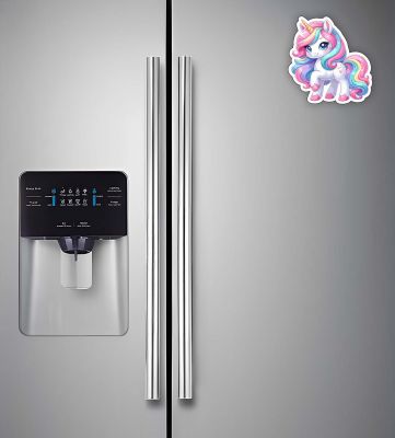 Cute Animal Wooden Fridge Magnet for Home, Kitchen and Office Decoration  Animal Lover Gift  Cartoon Theme Magnet for Kids (Cute Horse)